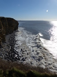 FZ026052 Waves by Llantwit Major cliffs.jpg